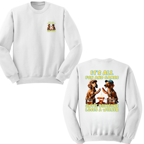 It's All Fun And Games Crewneck Sweater