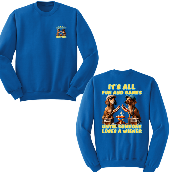 It's All Fun And Games Crewneck Sweater
