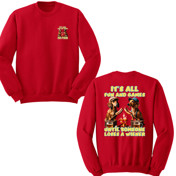 It's All Fun And Games Crewneck Sweater