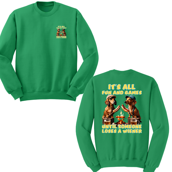It's All Fun And Games Crewneck Sweater