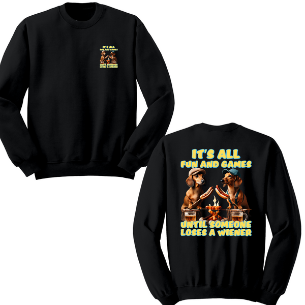 It's All Fun And Games Crewneck Sweater