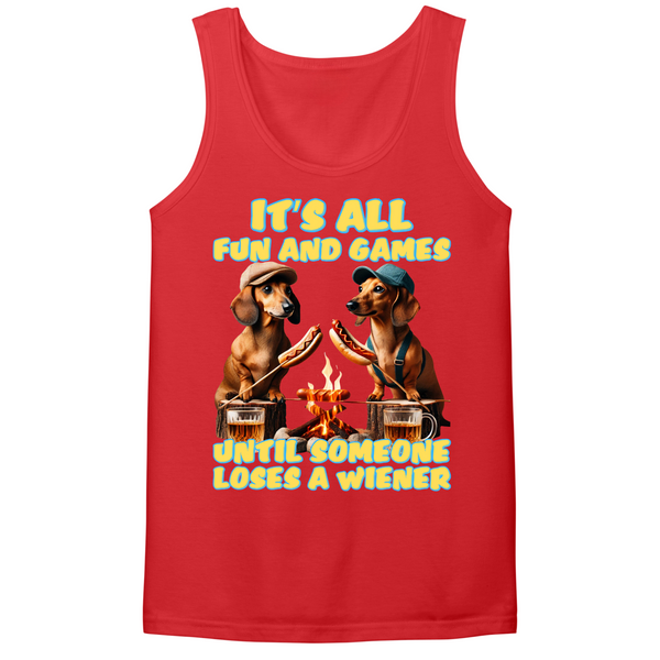 It's All Fun And Games Mens Tank Top