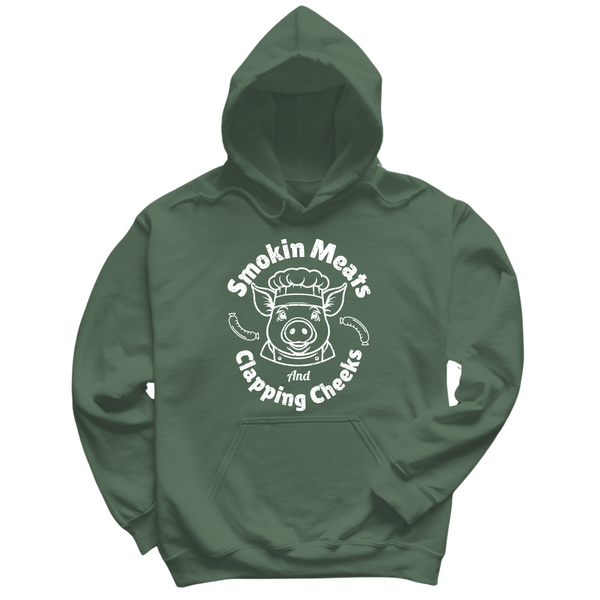 Smokin Meats Clappin Cheeks Hoodie